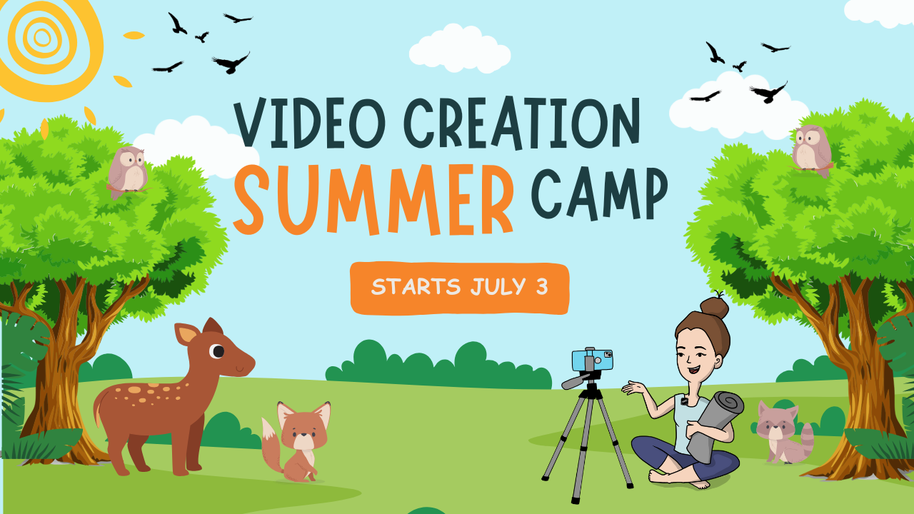 Video Creation Camp Thumbnail with date