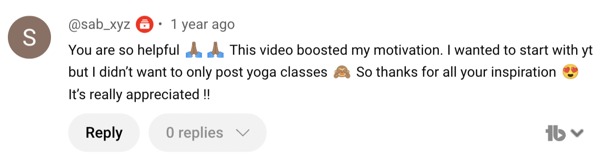 youtube training testimonial 2