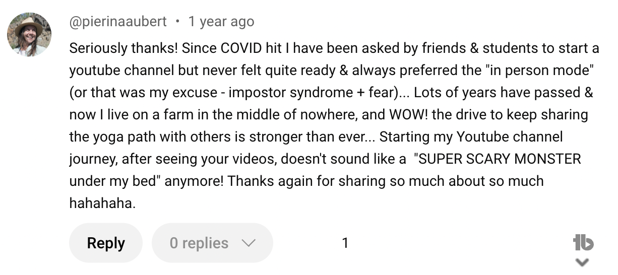 youtube training testimonial 3